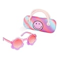 thumbnail image 2 of Justice flower shaped sunglasses with case, 2 of 2