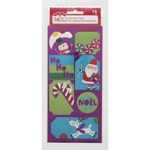 Paper Magic Group Peel n Stick Christmas Gift tags 