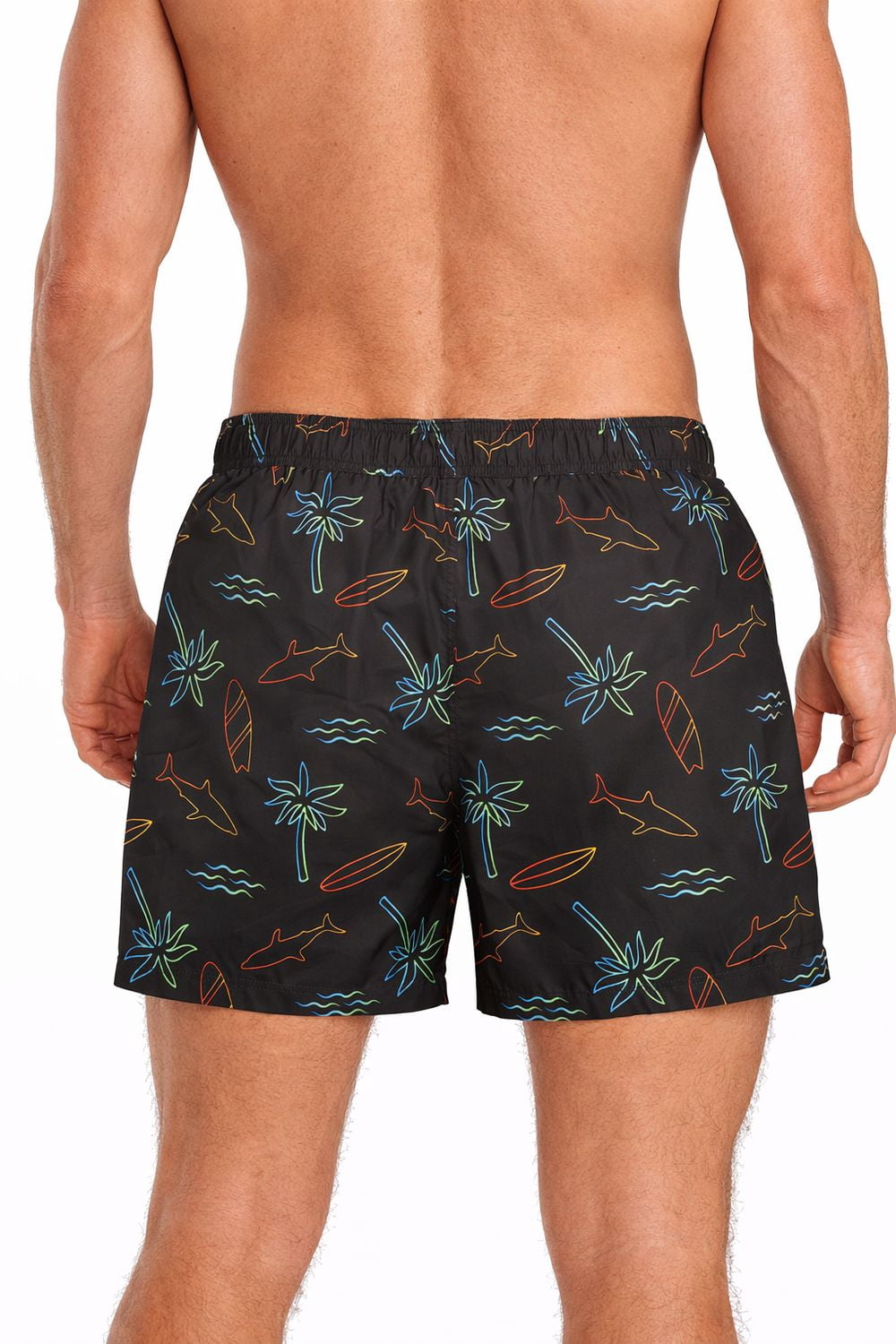 Men’s Under Disguise black swim shorts