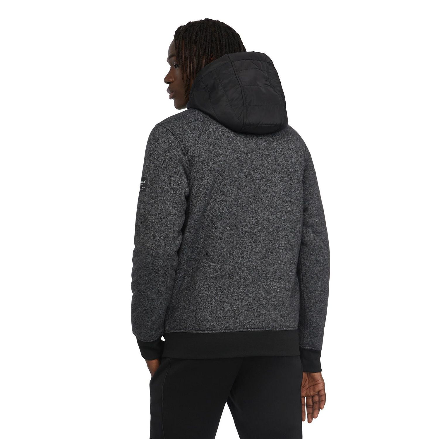 Marc Ecko Men’s Quilted Zip Up Hoodie