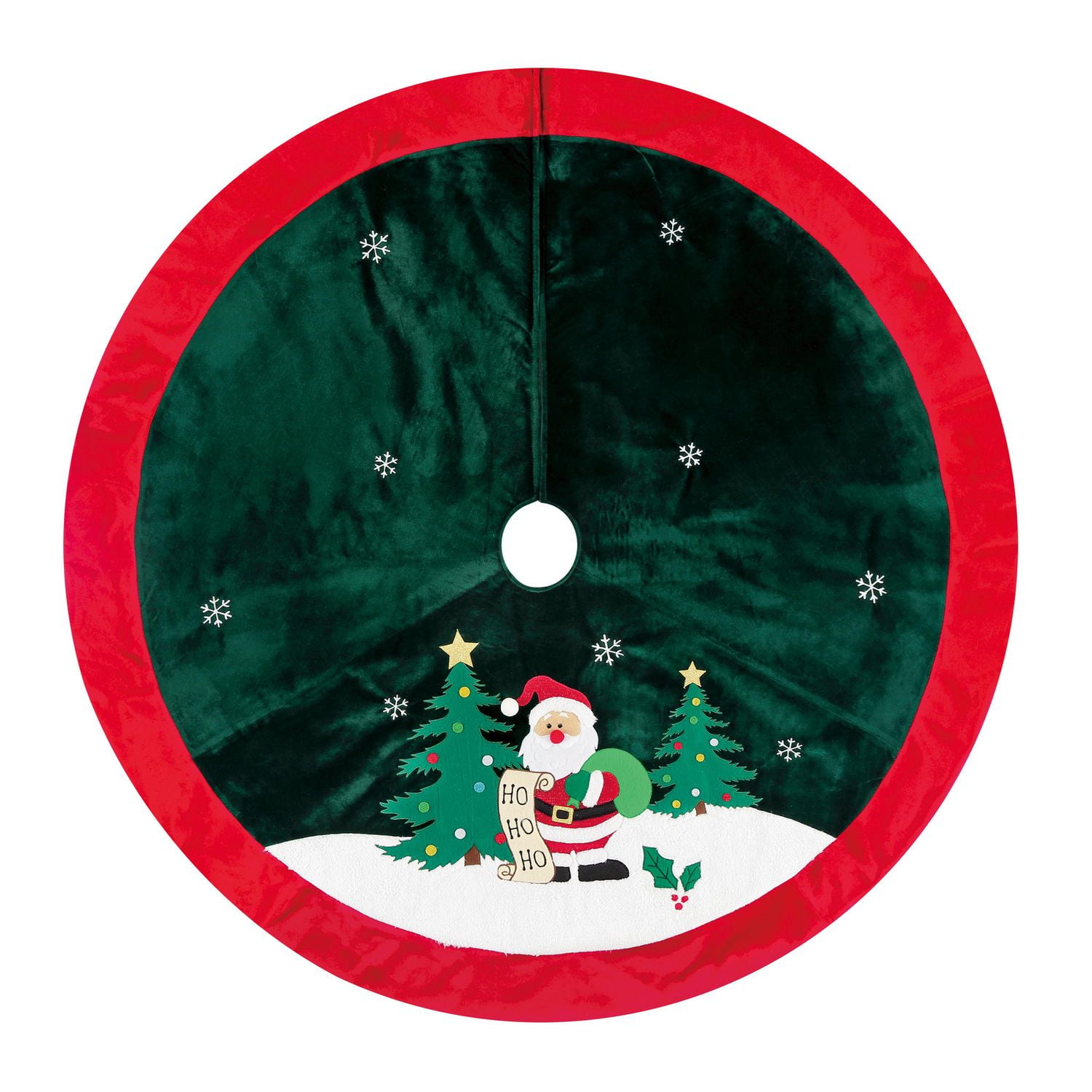 Velvet Santa Tree Skirt 