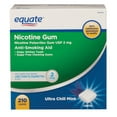 thumbnail image 1 of Equate Nicotine Gum Ultra Chill Mint 2mg 210ct, 1 of 1