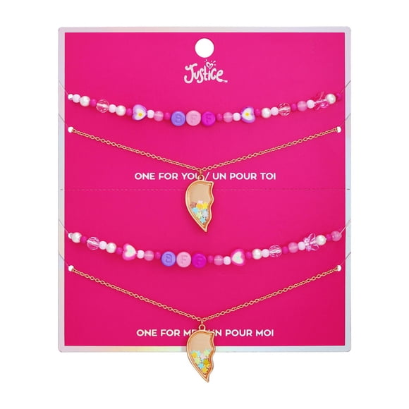 Justice BFF Necklaces