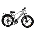 thumbnail image 2 of Daymak Wolf Fat Tire Electric Bicycle - Silver, 2 of 5