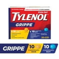 thumbnail image 1 of Tylenol Extra Stength Flu eZ Tabs, Relieves Flu symptoms, Daytime & Nighttime, Convenience Pack, 20 Count, 1 of 7