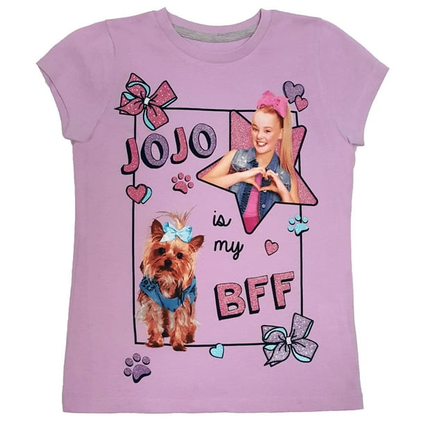 Jojo Siwa T-shirt à manches courtes pour fille