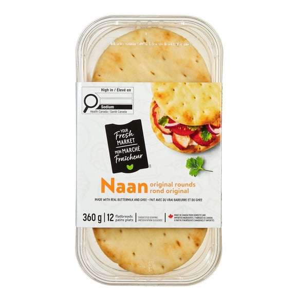 Your Fresh Market Original Naan Rounds