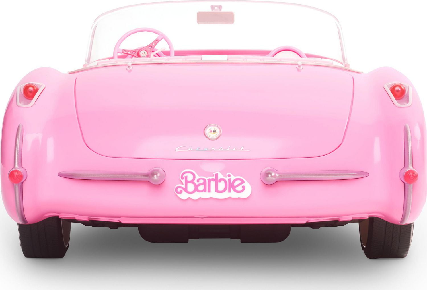 Barbie The Movie Collectible Car Pink Corvette Convertible Walmart