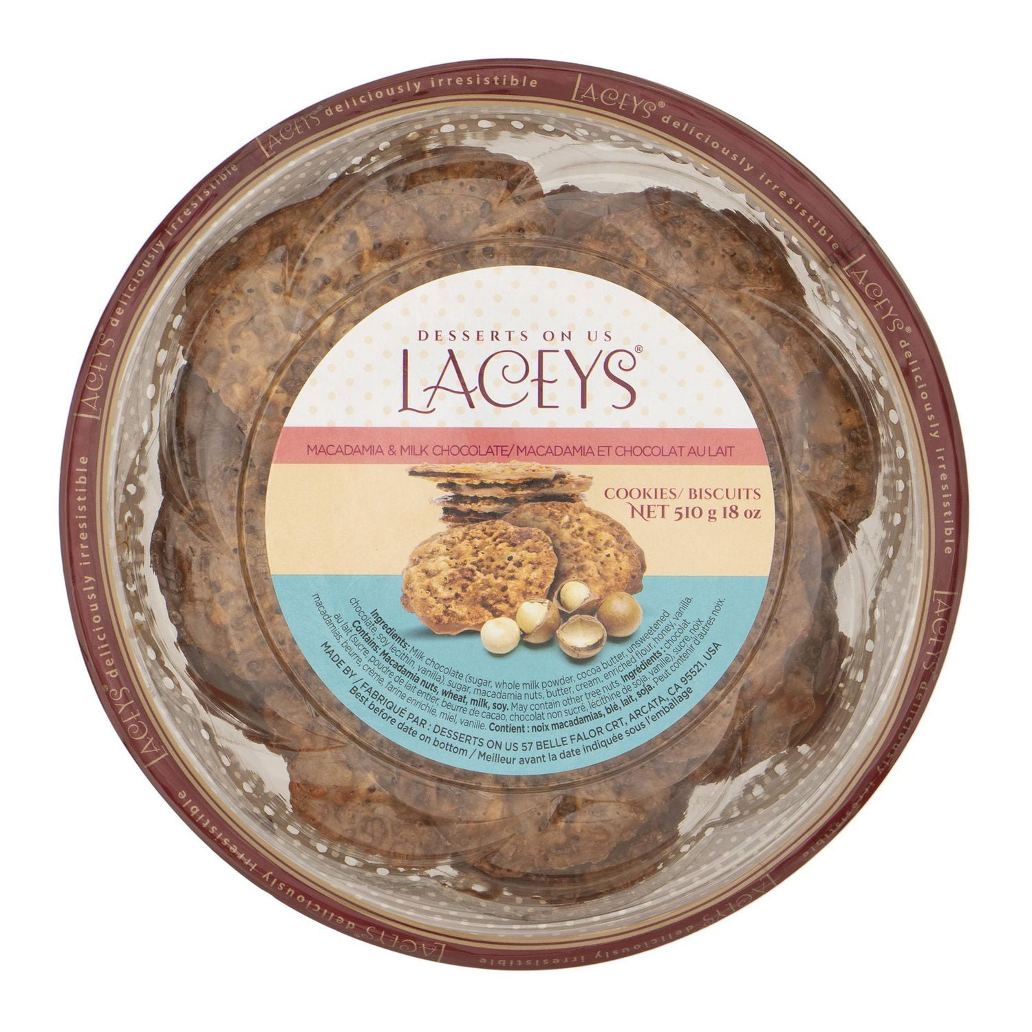 Macadamia and Milk Chocolate Laceys Walmart Canada