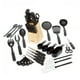 Farberware Ensemble de coutellerie et d'outils de cuisine, 40 pièces Noir – image 1 sur 2