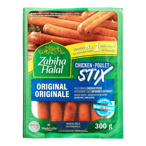 Zabiha Halal Original Chicken Stix, 300 g Walmart.ca
