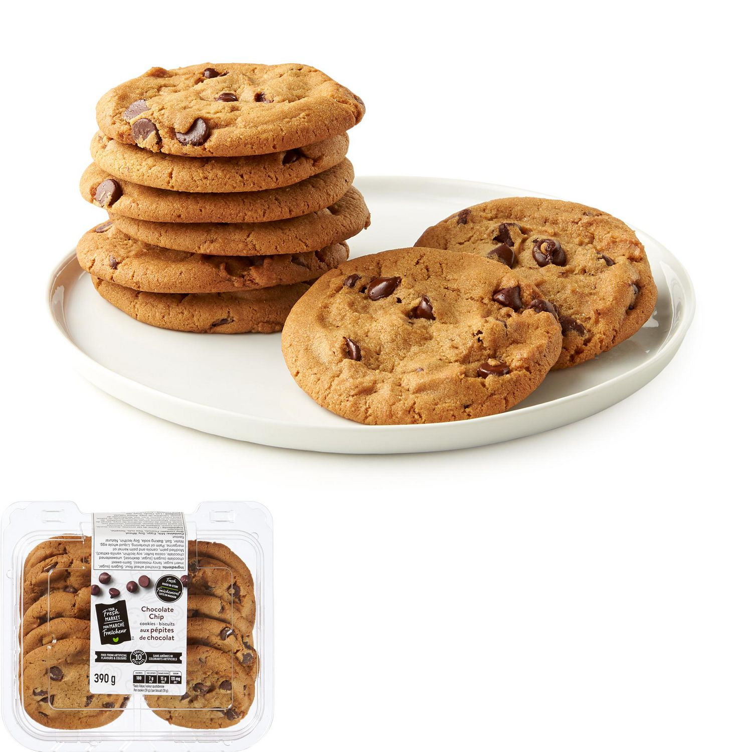 Your Fresh Market Chocolate Chip Cookies Walmart Canada