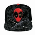 thumbnail image 1 of Dead Pool Men's Crossed Guns & Swords Logo Adjustable Cap, 1 of 1