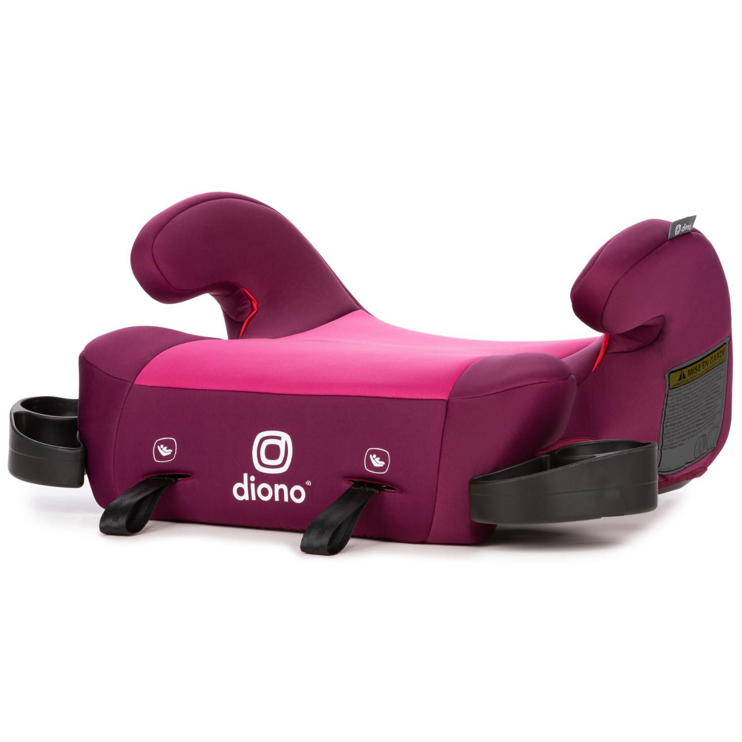 Diono Solana Backless Booster Seat, For Children up to 120 Pounds