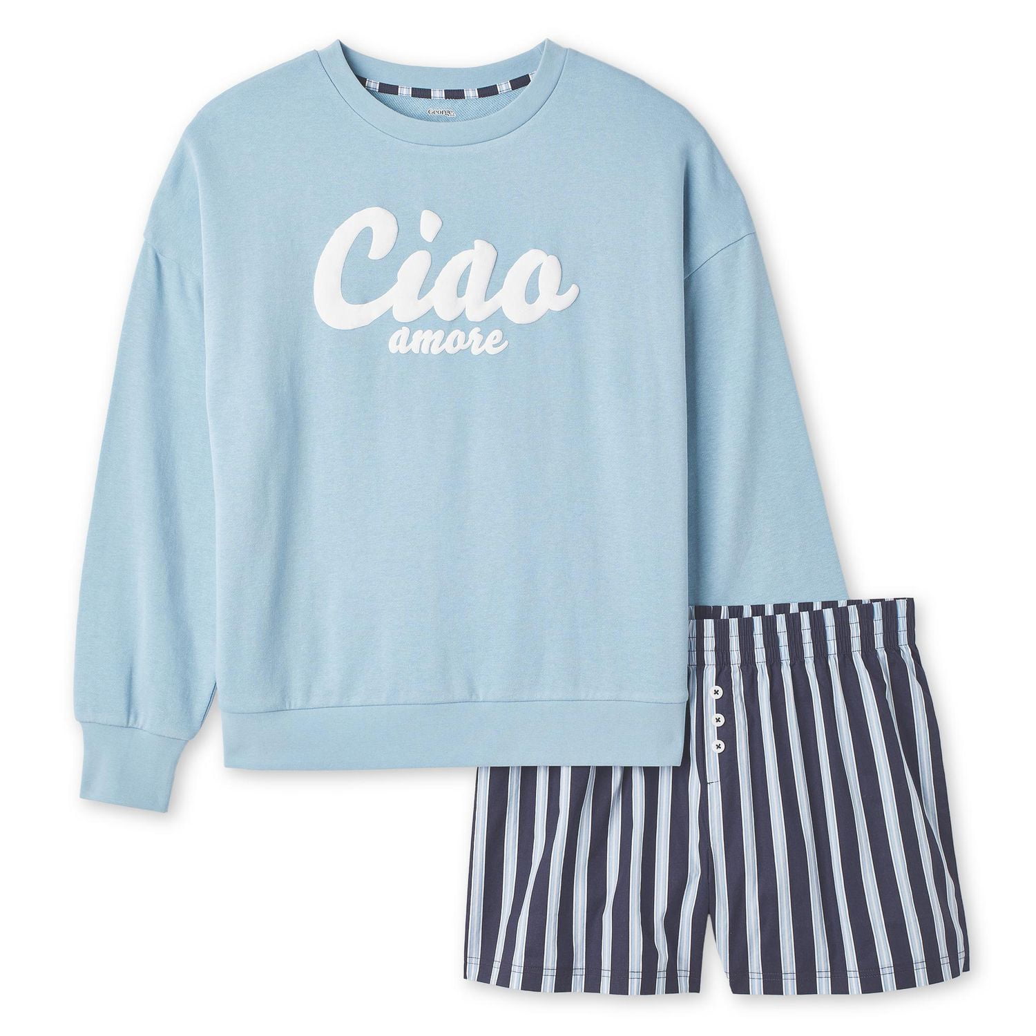George Women's Two Piece Pajama Set