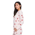 thumbnail image 2 of George Women's Long-Sleeve Printed Sleep T-Shirt, 2 of 6