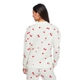 thumbnail image 3 of George Women's Long-Sleeve Printed Sleep T-Shirt, 3 of 6