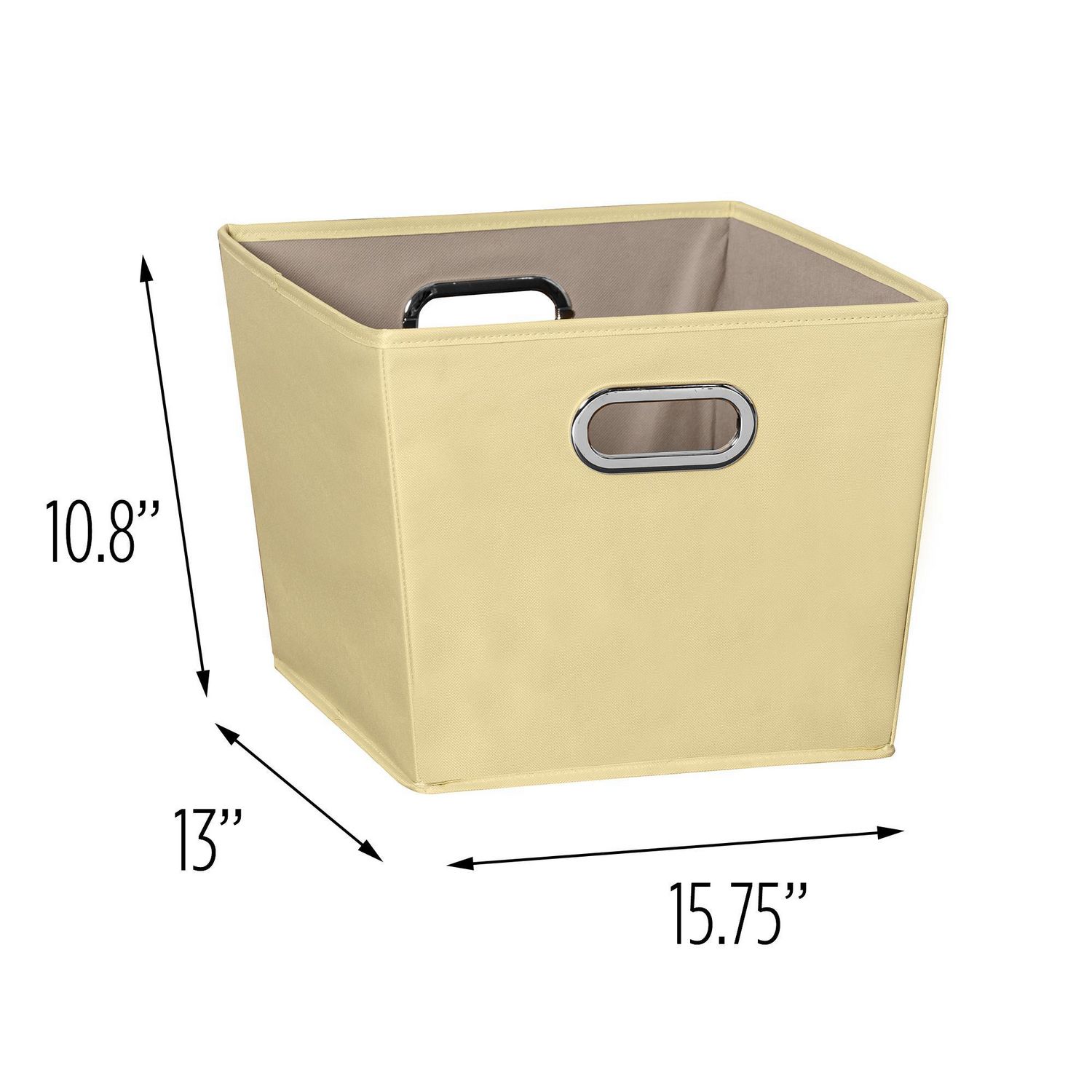 HONEY CAN DO MEDIUM STORAGE BIN YELLOW Walmart Canada