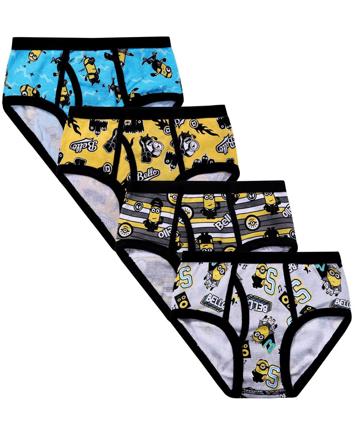 Boys 4 pack Minions underwear