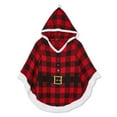 thumbnail image 1 of George Women's Plus Holiday Poncho, 1 of 2