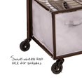 thumbnail image 3 of HONEY CAN DO PORTE-VÊTEMENT AVEC BACS, 3 of 5