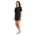 thumbnail image 2 of George Women's Pajama Tee 2-Piece Set, 2 of 6
