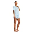 thumbnail image 2 of George Women's Pajama Tee 2-Piece Set, 2 of 6