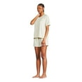 thumbnail image 2 of George Women's Pajama Tee 2-Piece Set, 2 of 6