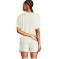 thumbnail image 3 of George Women's Pajama Tee 2-Piece Set, 3 of 6