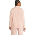thumbnail image 3 of George Women's Notch Collar Pajama 2-piece Set, 3 of 6