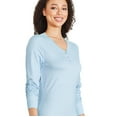 thumbnail image 2 of George Women's Henley Night Shirt, 2 of 6
