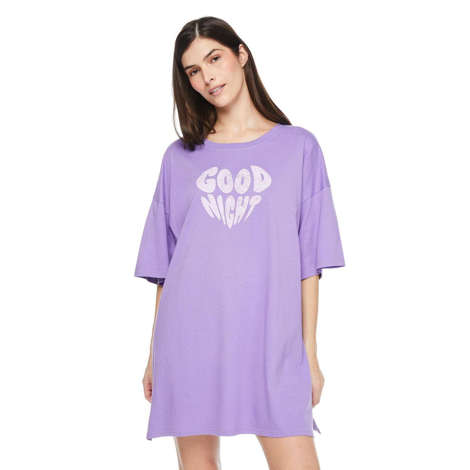 T-shirt de nuit No Boundaries pour femmes Tailles TP–TTG