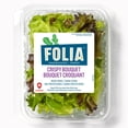 thumbnail image 1 of FOLIA CRISPY BOUQUET 113G LETTUCE / SALAD, Local / Quebec. No pesticides, 1 of 3