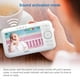 VTech VM5263-2 5” Digital Video Baby Monitor with 2 Pan and Tilt and Night Light Cameras, (White), VM5263-2 - image 3 of 9