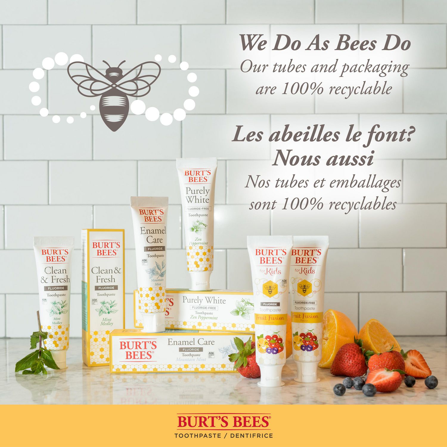 burt's bees enamel care