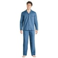 thumbnail image 1 of George Men's Notch Collar Pajama 2-Piece Set, 1 of 6