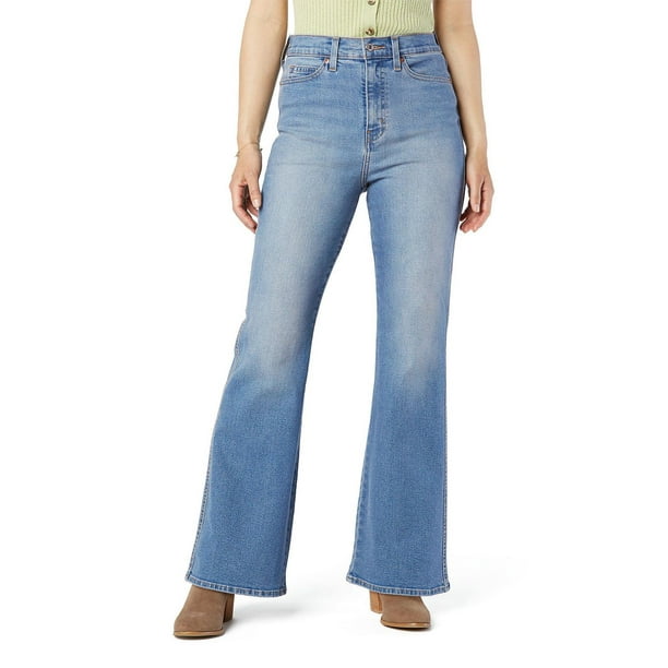 Signature by Levi Strauss & Co.® Women’s Heritage High-Rise Flare Jeans ...