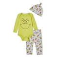 thumbnail image 1 of Ensemble 3 pièces avec cache-couche The Grinch pour bébés filles, 1 of 1