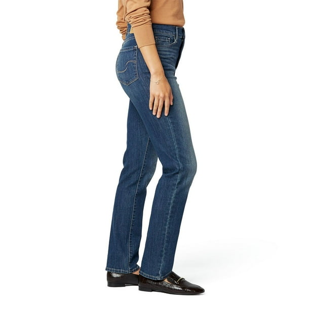 Signature by Levi Strauss & Co. Women's High-Rise Straight Jeans