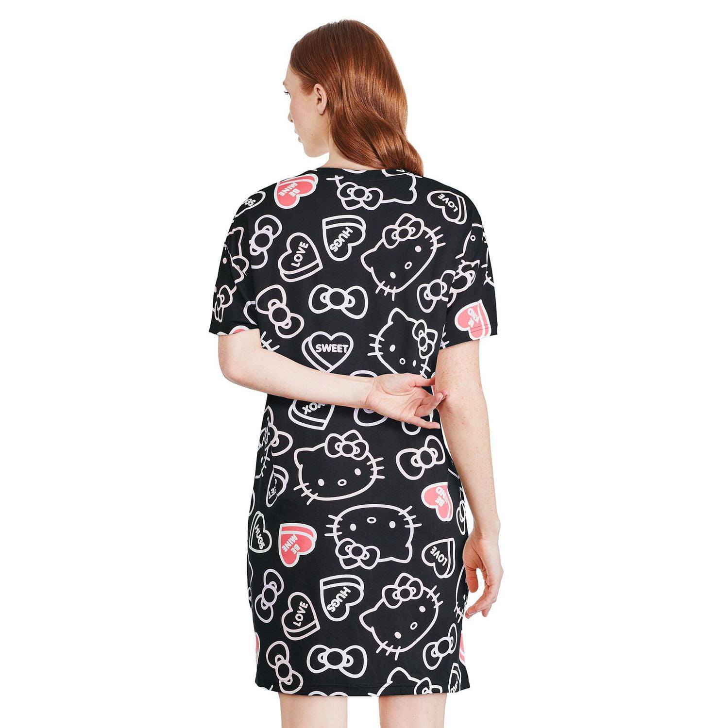 Chemise de nuit Hello Kitty pour femmes