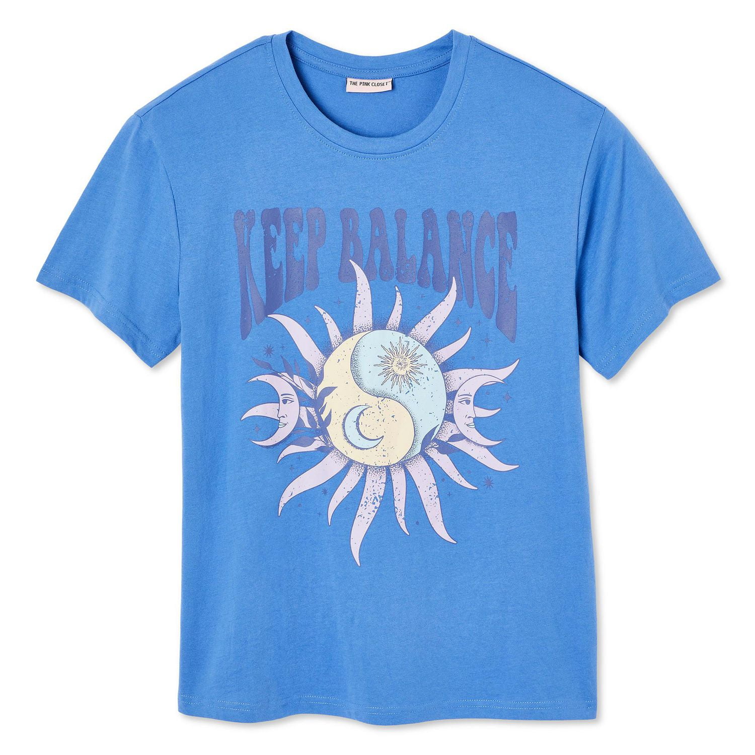 T-shirt coupe garçonne The Pink Closet pour femmes Tailles TP–TG