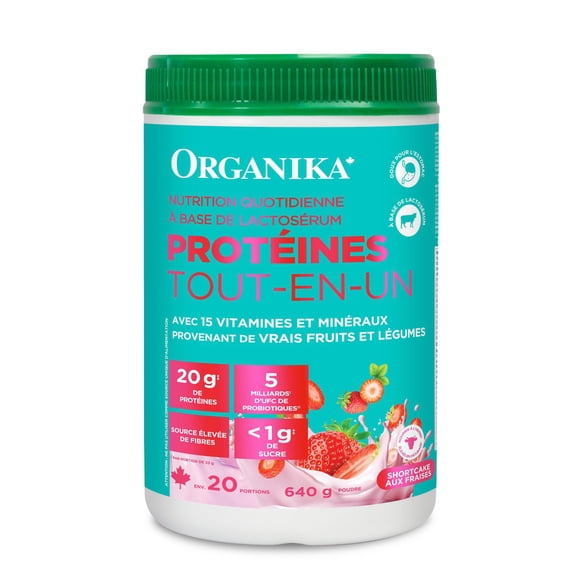 Whey-Based Daily Nutrition All-In-One​ Protein - Strawberry Shortcake 640g