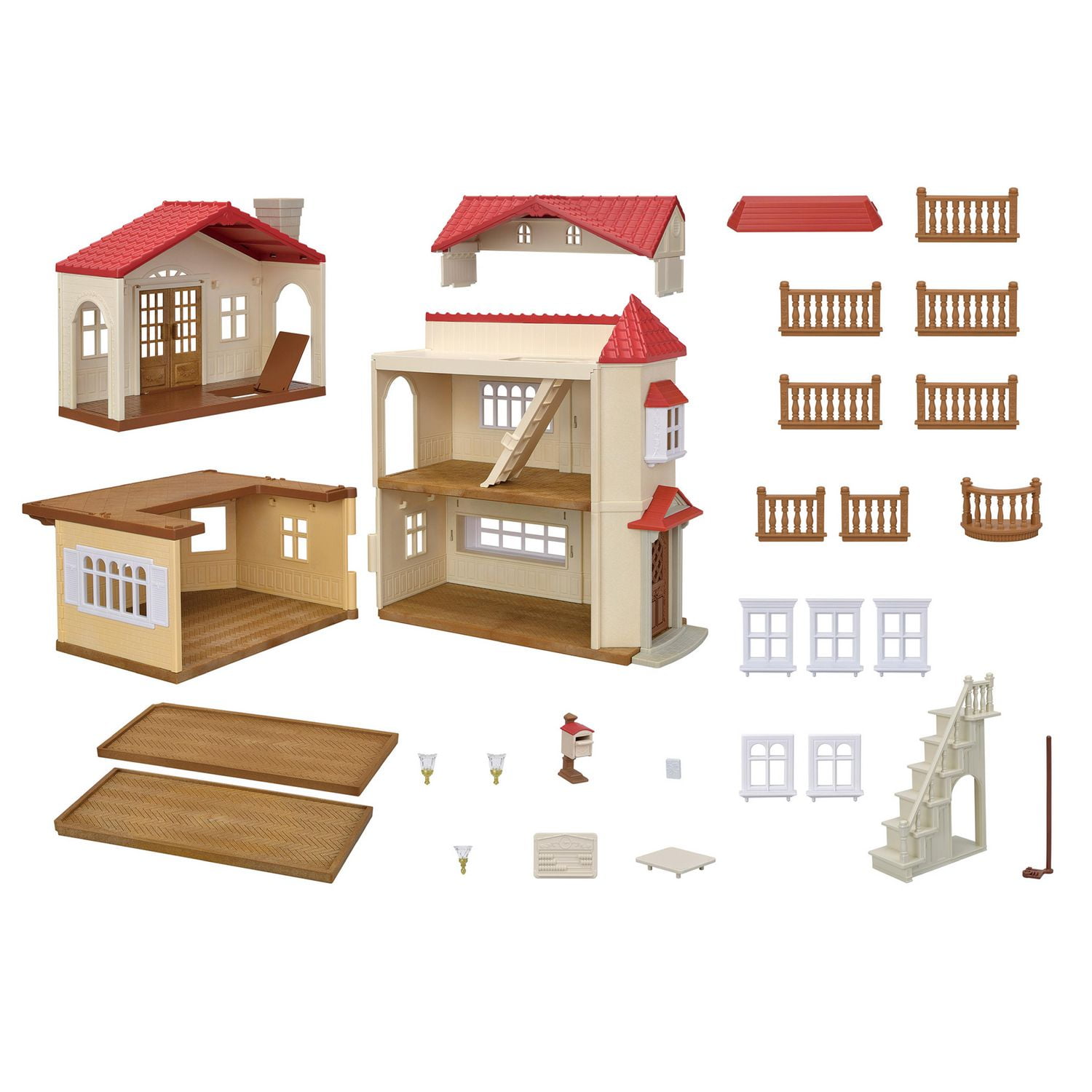 Calico critters red roof country store home walmart