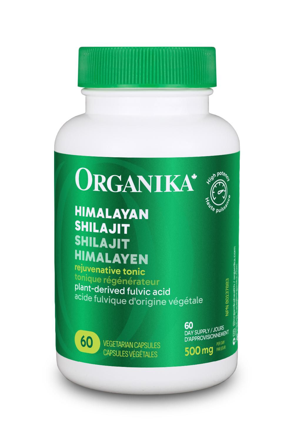 SHILAJIT HIMALYAN 500MG 60VCAP