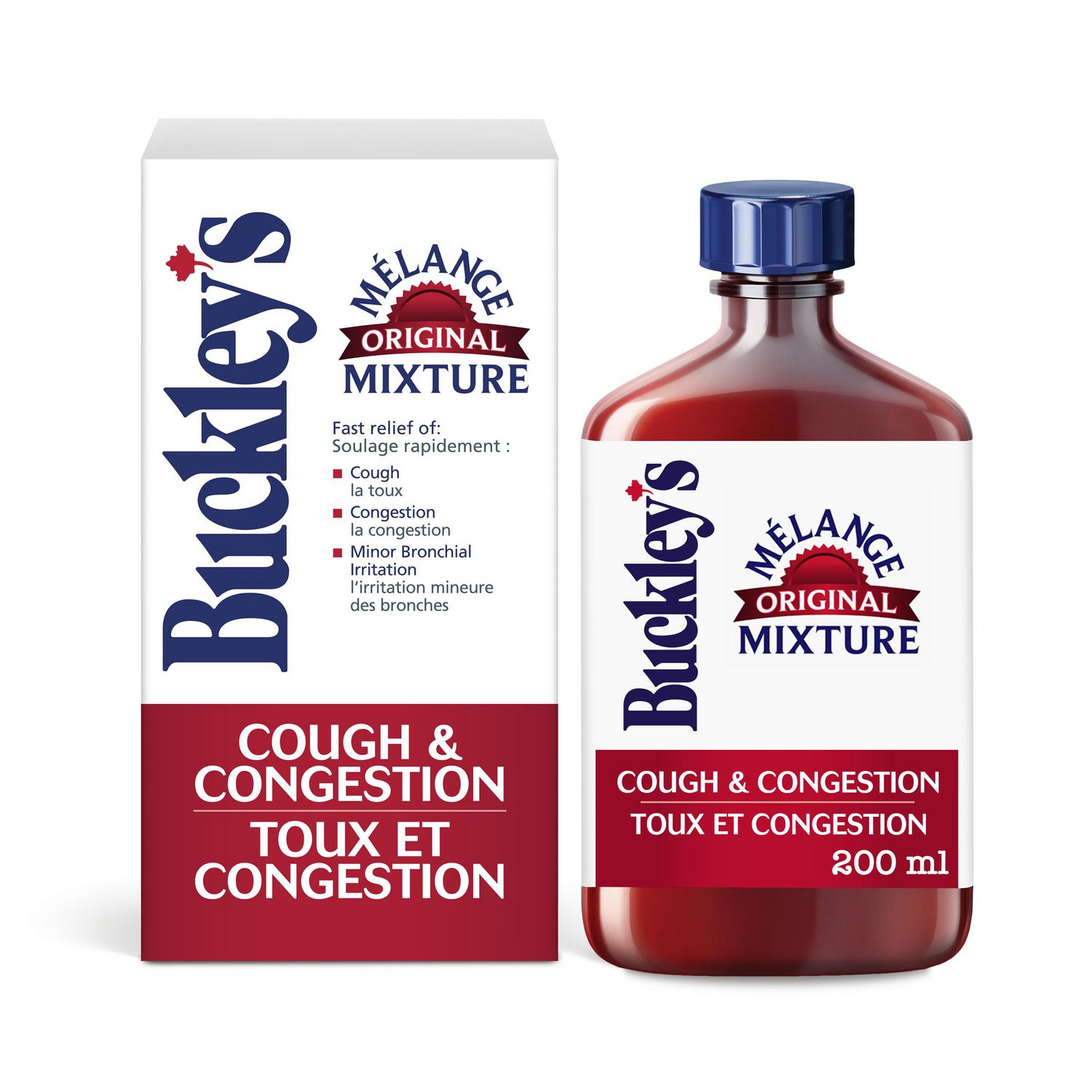 Buckley Toux Congestion bronchique