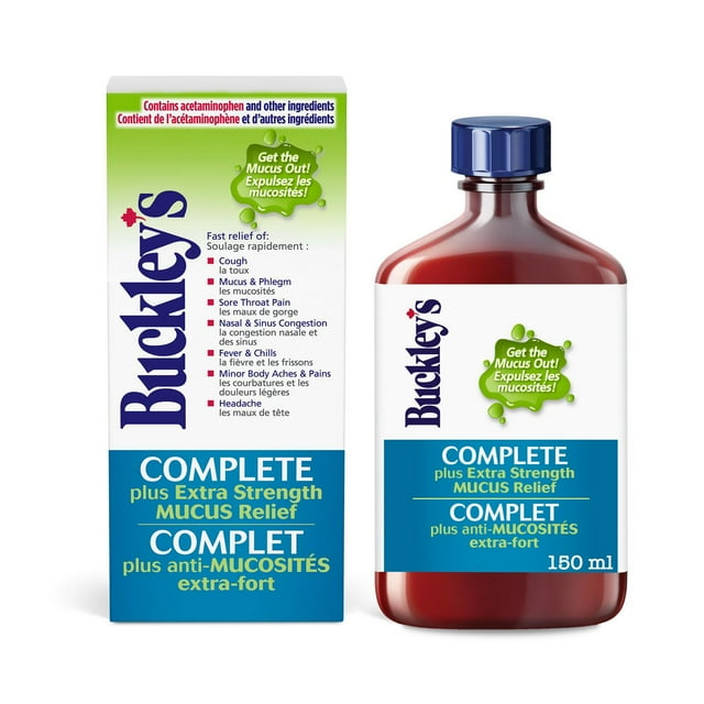 Buckley's Mucus Relief Cough Cold & Flu Syrup