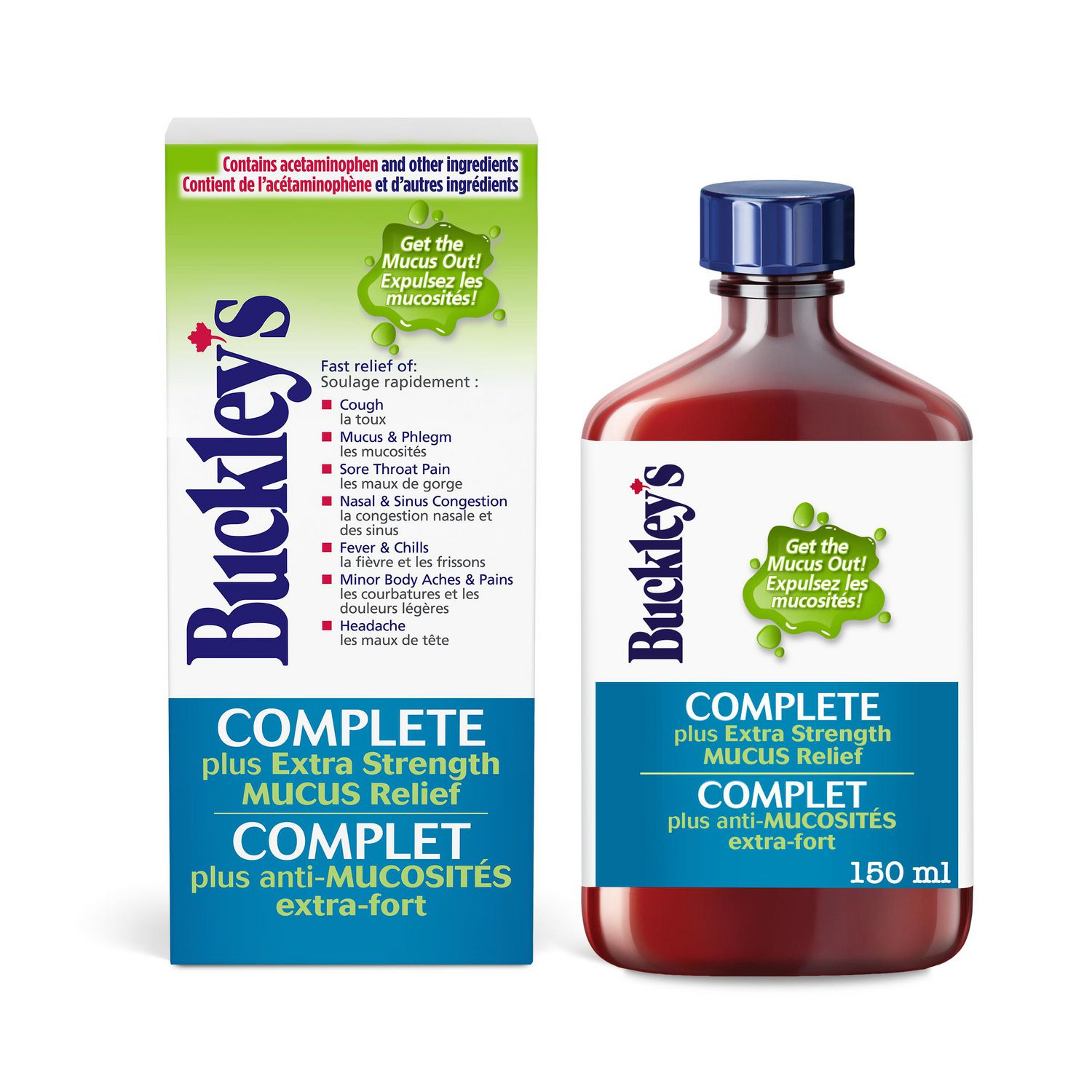 Buckley's Mucus Relief Cough Cold & Flu Syrup