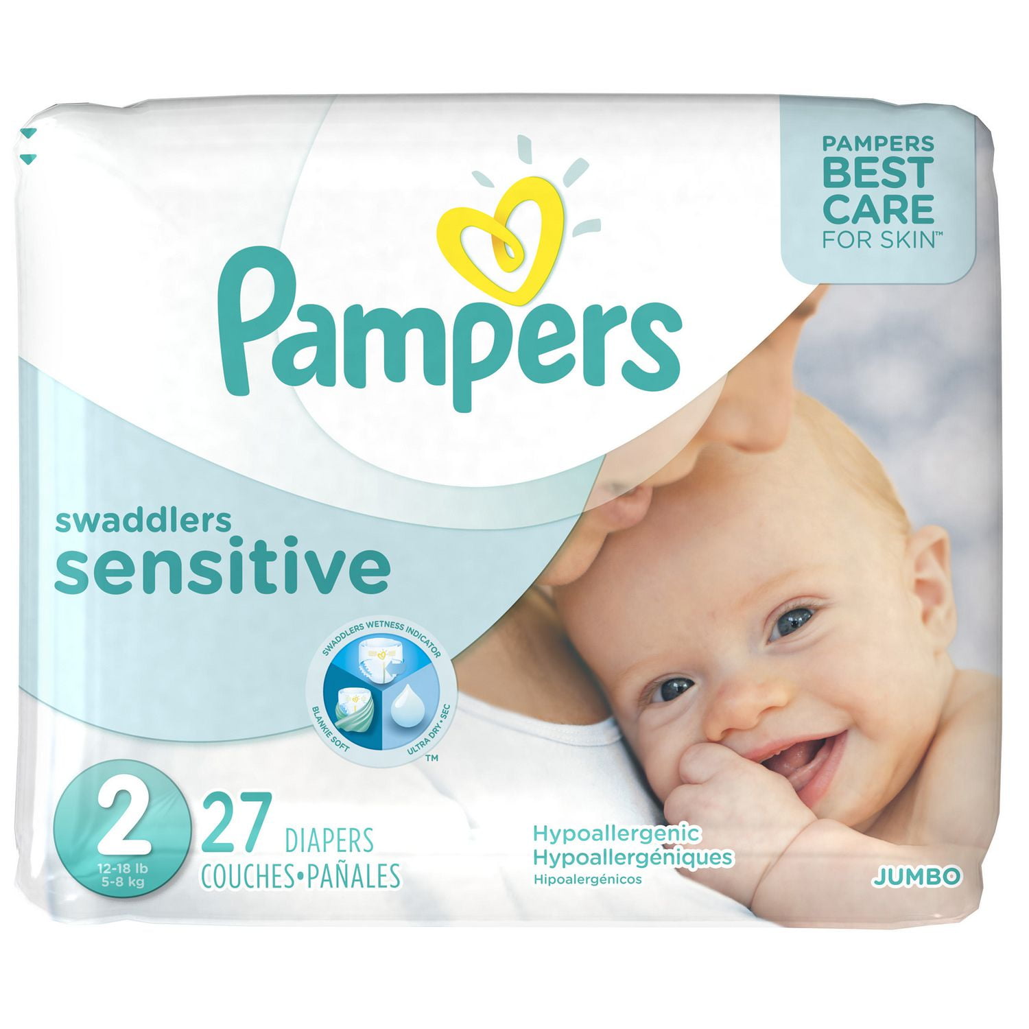 Pampers Swaddlers Sensitive Diapers, Jumbo Pack Walmart Canada