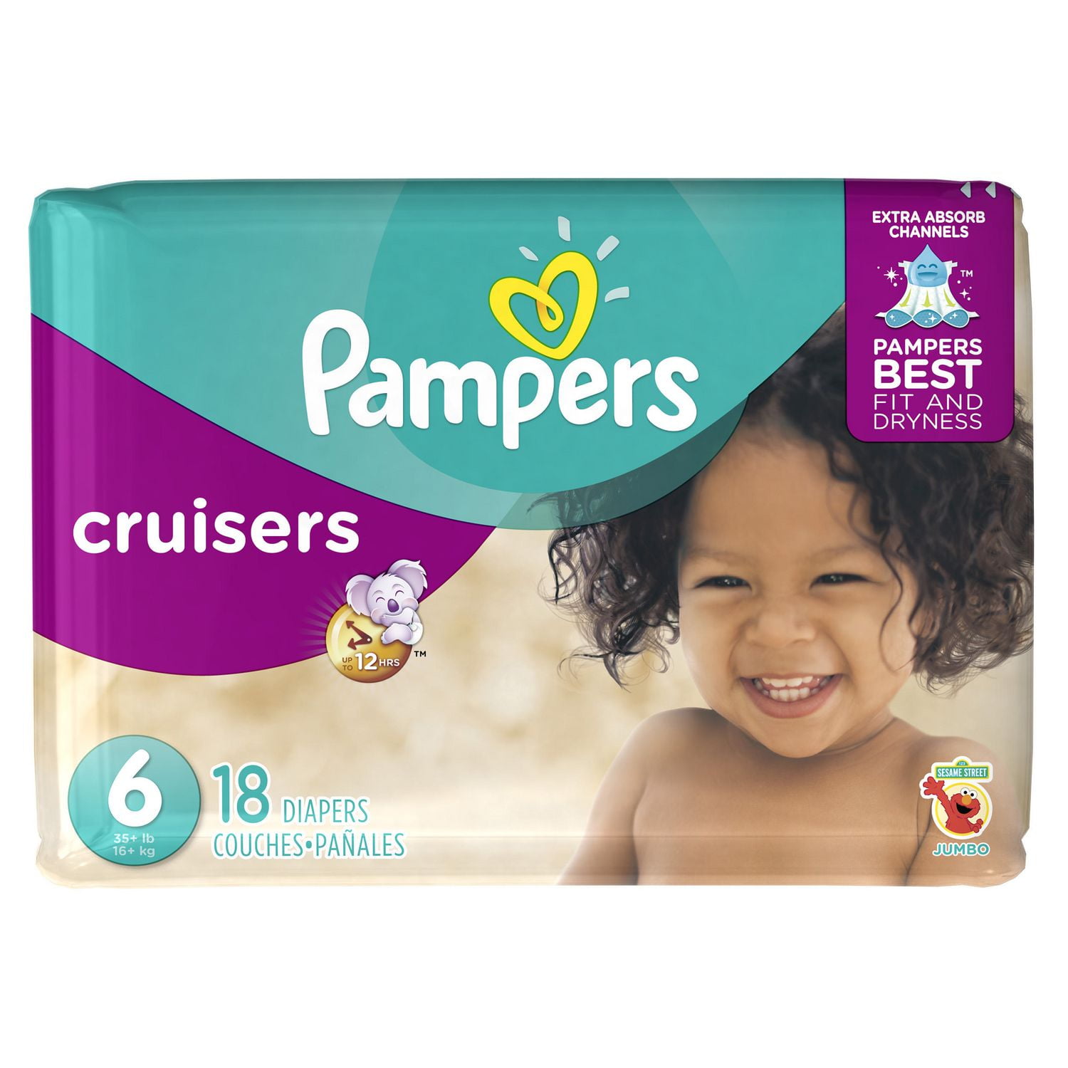 Pampers Cruisers Diapers, Jumbo Pack Walmart Canada