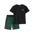 thumbnail image 1 of Carter's Child of Mine Boys 2PC Pajama Set - Green Check, 1 of 2